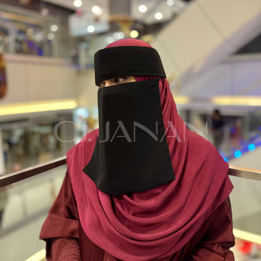 Original Long Saudi Flip Niqab – 10 Inch
