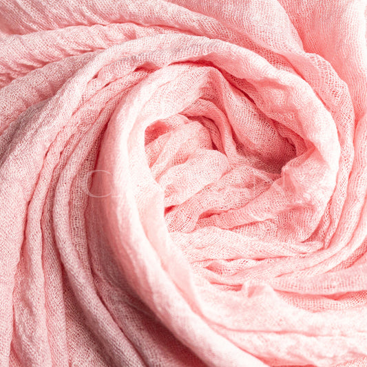 Crimps Hijab Blush Pink