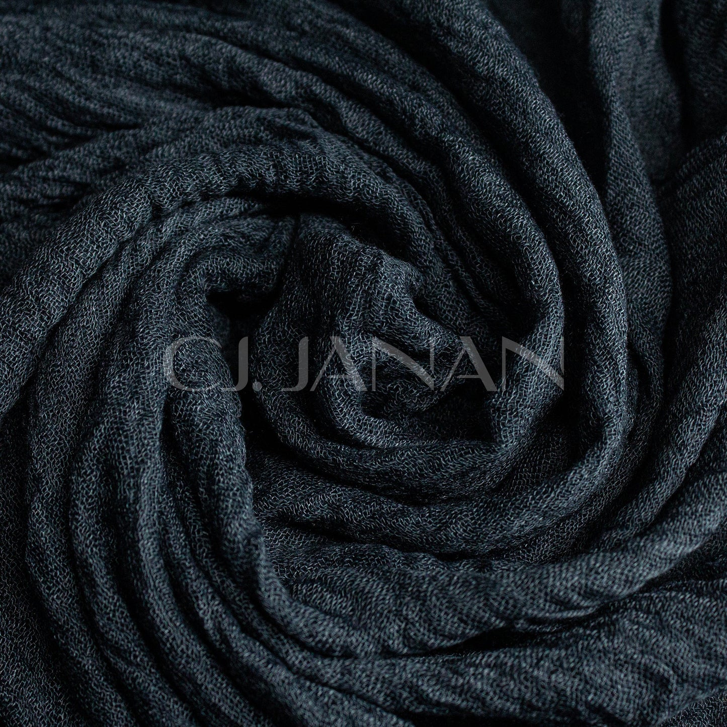 Crimps Hijab Classic Black