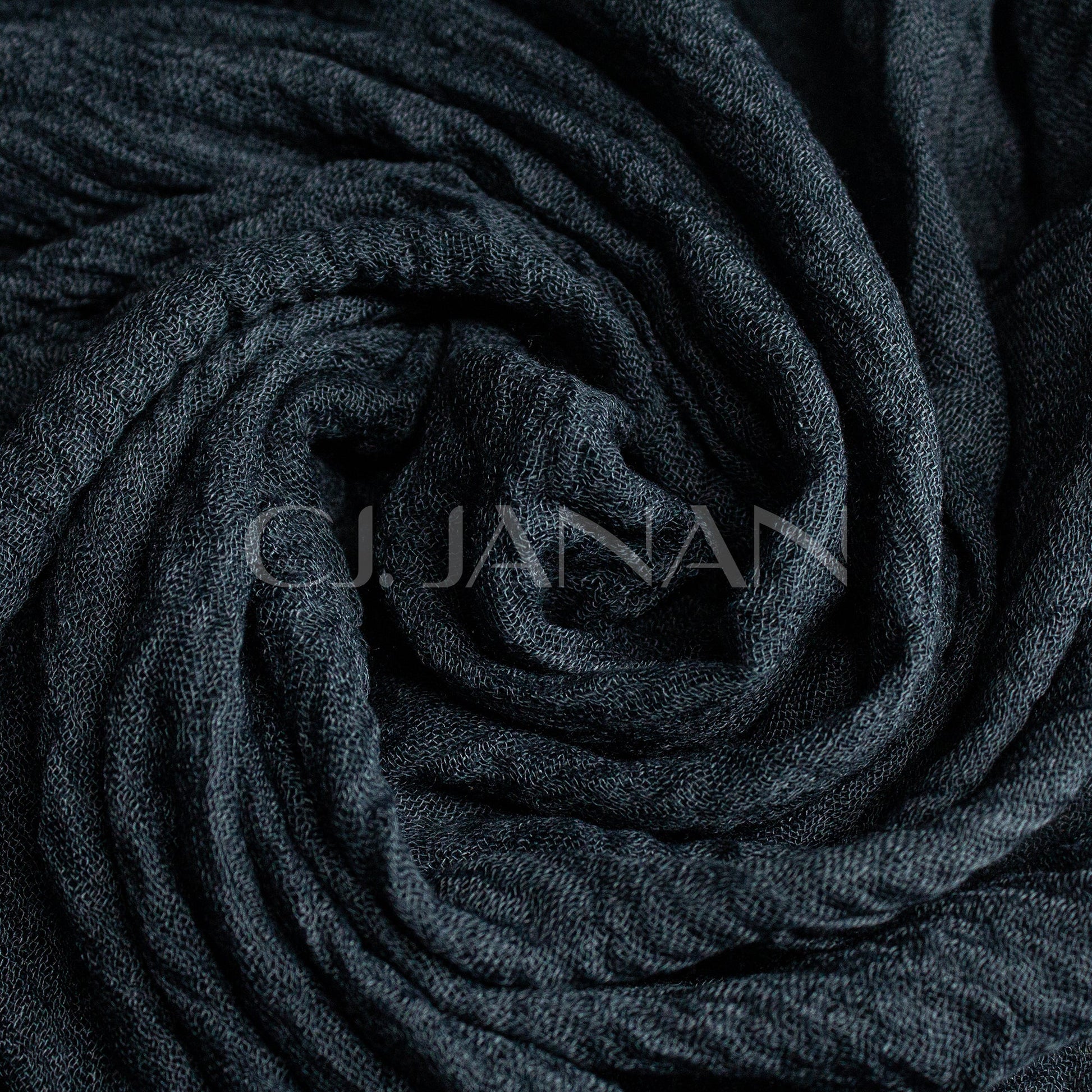 Crimps Hijab Classic Black