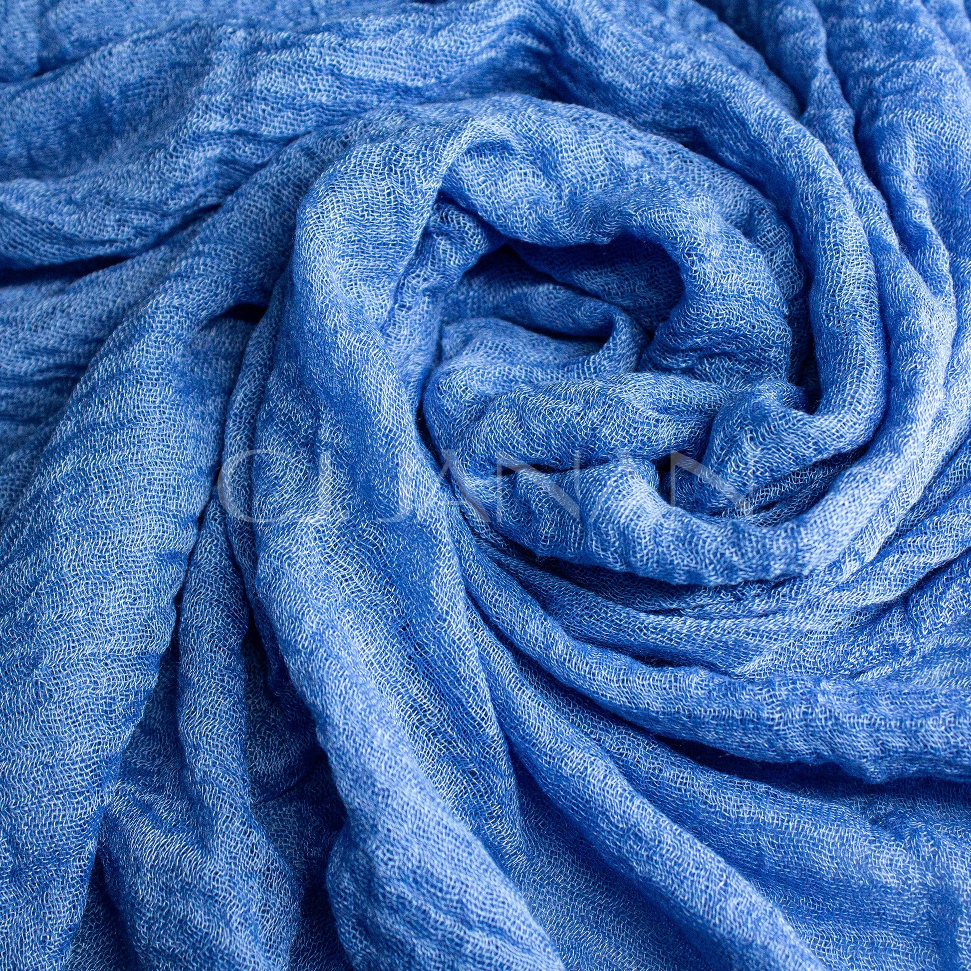 Crimps Hijab Sky Blue