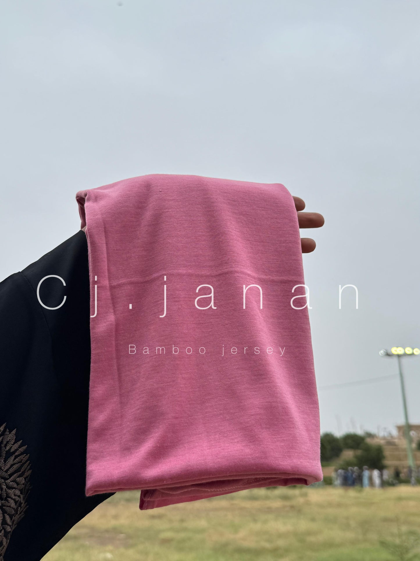 Bamboo Jersey Hijab Ash Grey