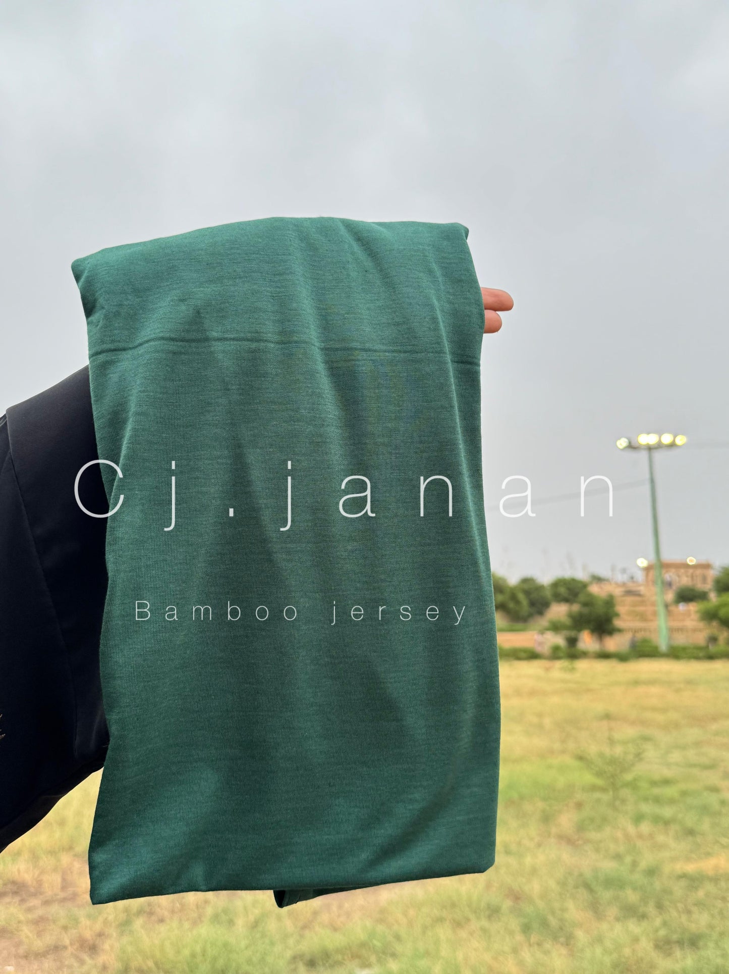 Bamboo Jersey Hijab Ash Grey
