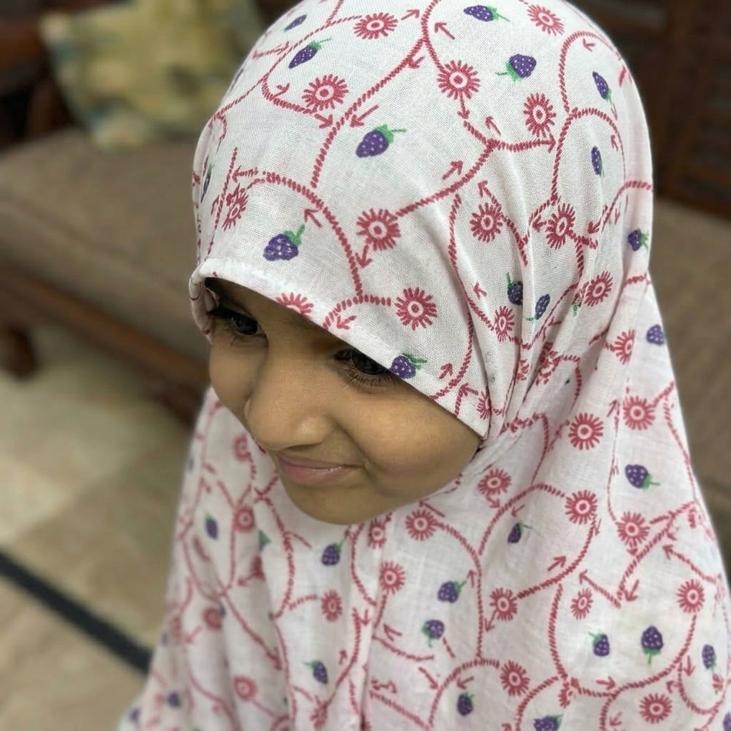 Premium Printed Kids Prayer Dress