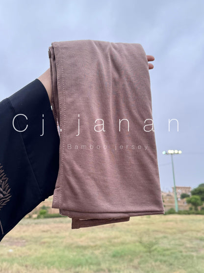 Bamboo Jersey Hijab