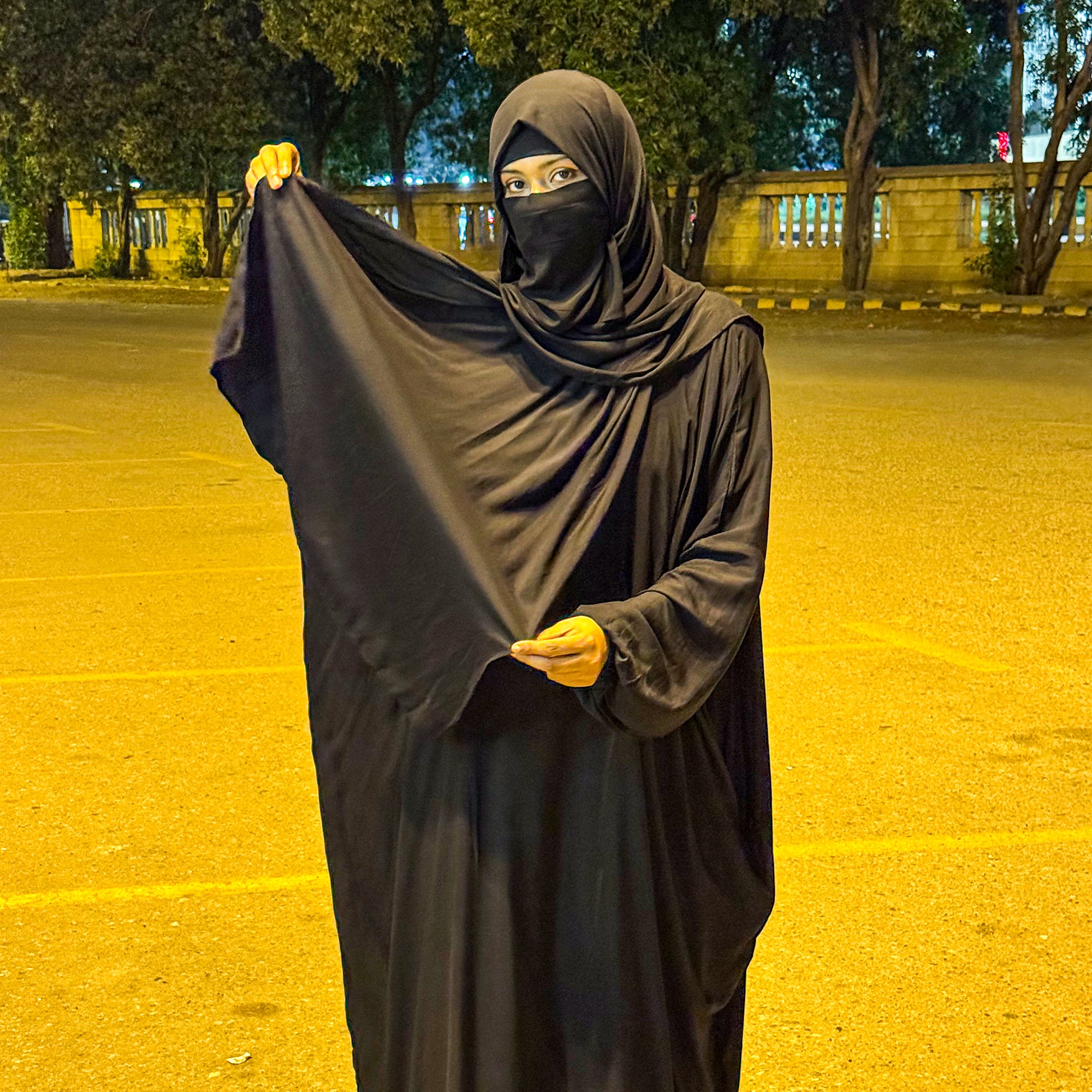 Omani Abaya Al Raha – Noir (Black)
