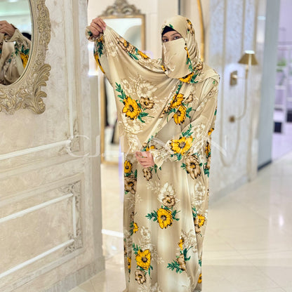 Omani Abaya Al Raha – Sahra (Beige)