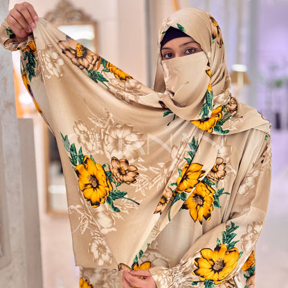 Omani Abaya Al Raha – Sahra (Beige)