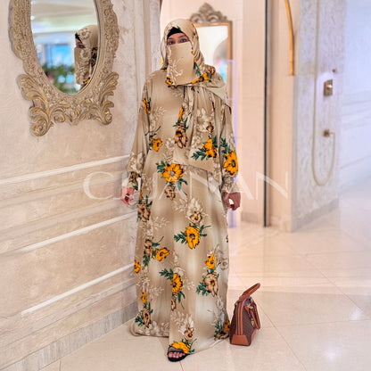 Omani Abaya Al Raha – Sahra (Beige)