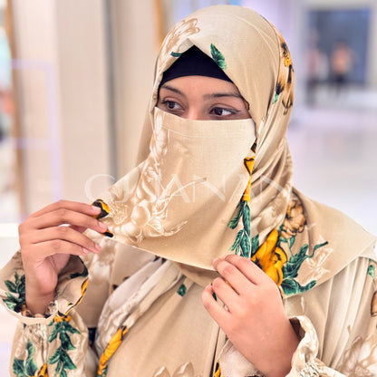 Omani Abaya Al Raha – Sahra (Beige)