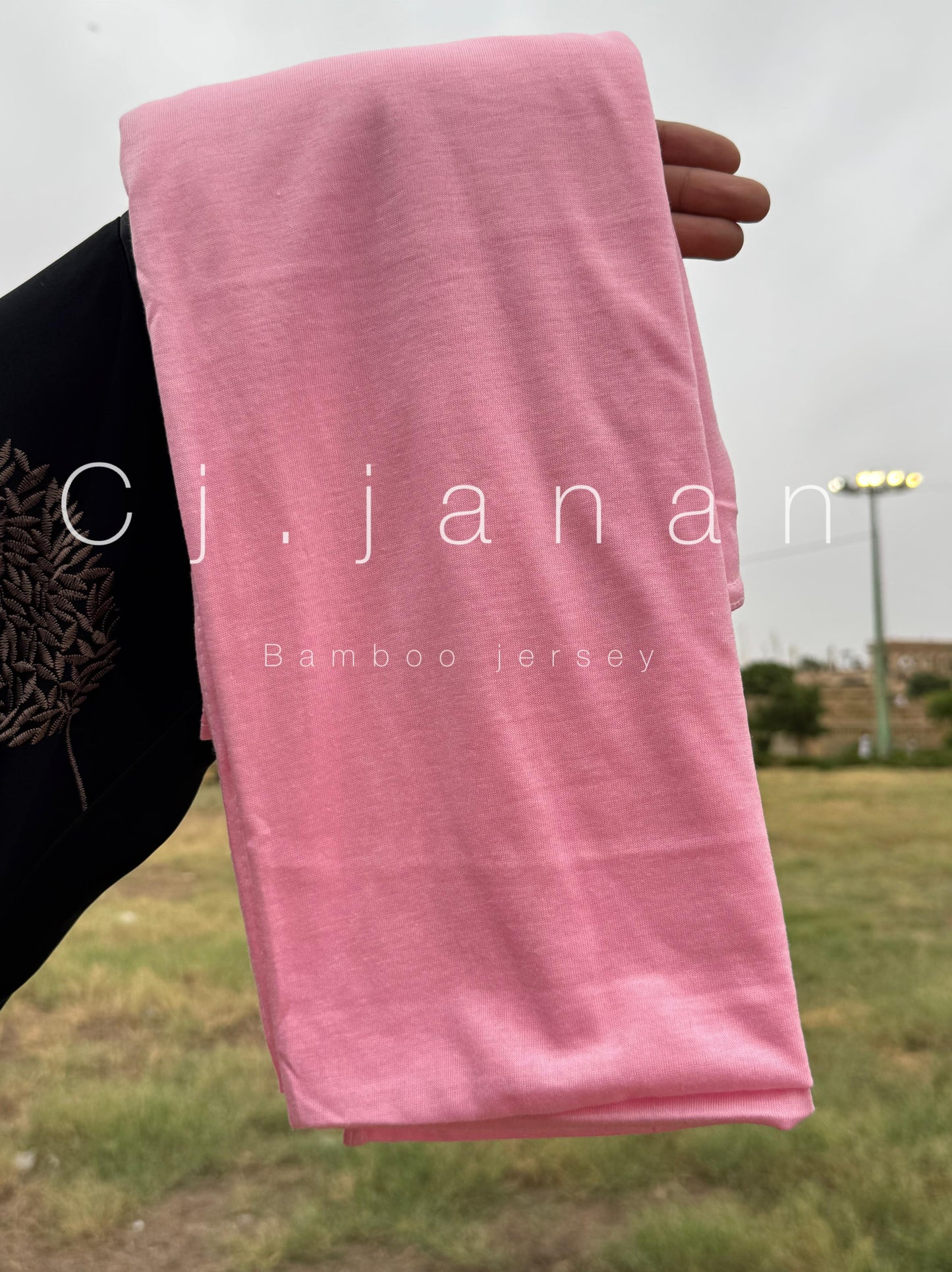 Bamboo Jersey Hijab Ash Grey