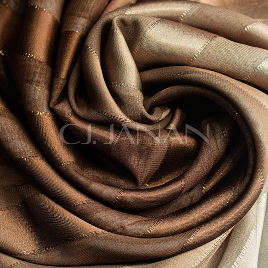Silk Hijab Chocolate Brown