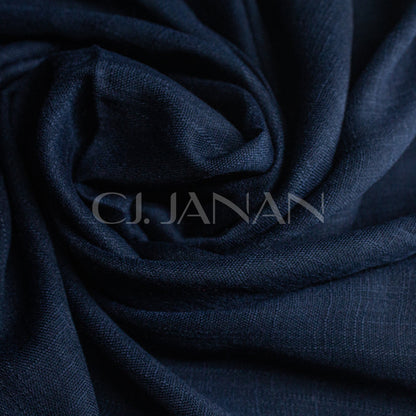Turkish Lawn Hijab Navy Blue
