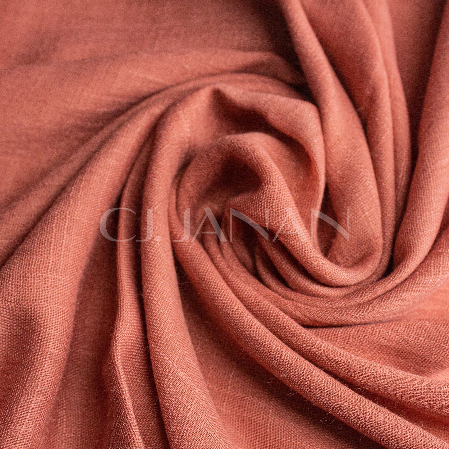 Turkish Lawn Hijab Rust